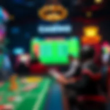 Illustration of responsible gambling practices