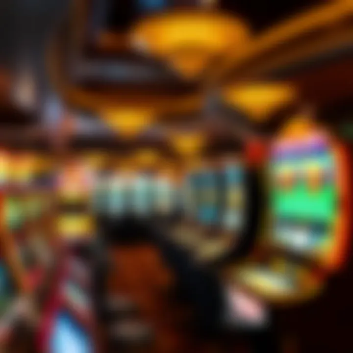 Exciting gaming floor at South Point Casino