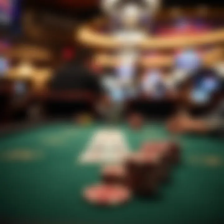 A graphical representation of betting phases in Texas Hold'em.