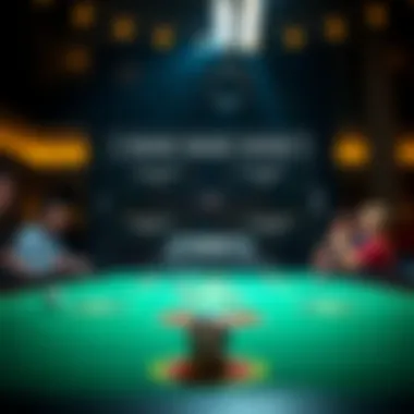 A strategic diagram illustrating betting strategies