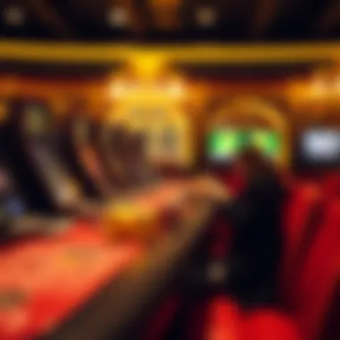 Visual representation of gaming experience enhanced by bonuses