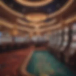 A vibrant casino interior showcasing the allure of gaming.
